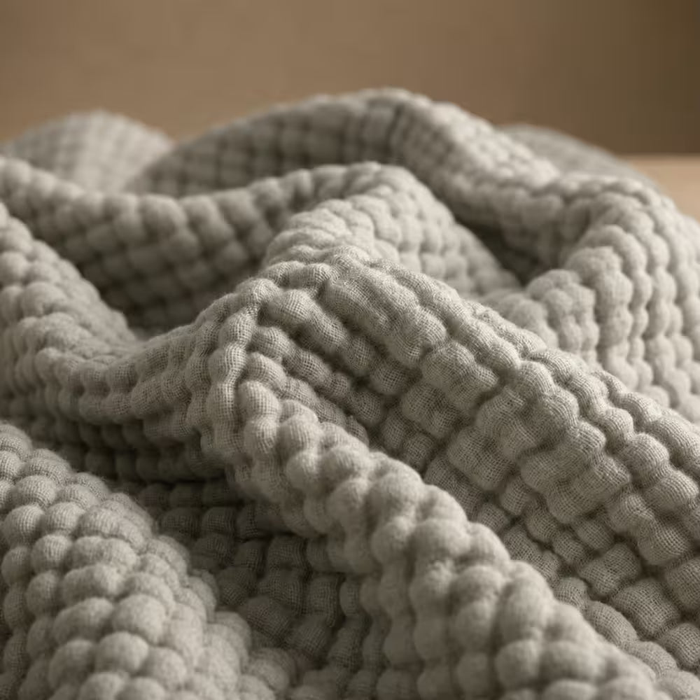 Die Musselin Decke – 100% Musselin Baumwolle (1+1 GRATIS)