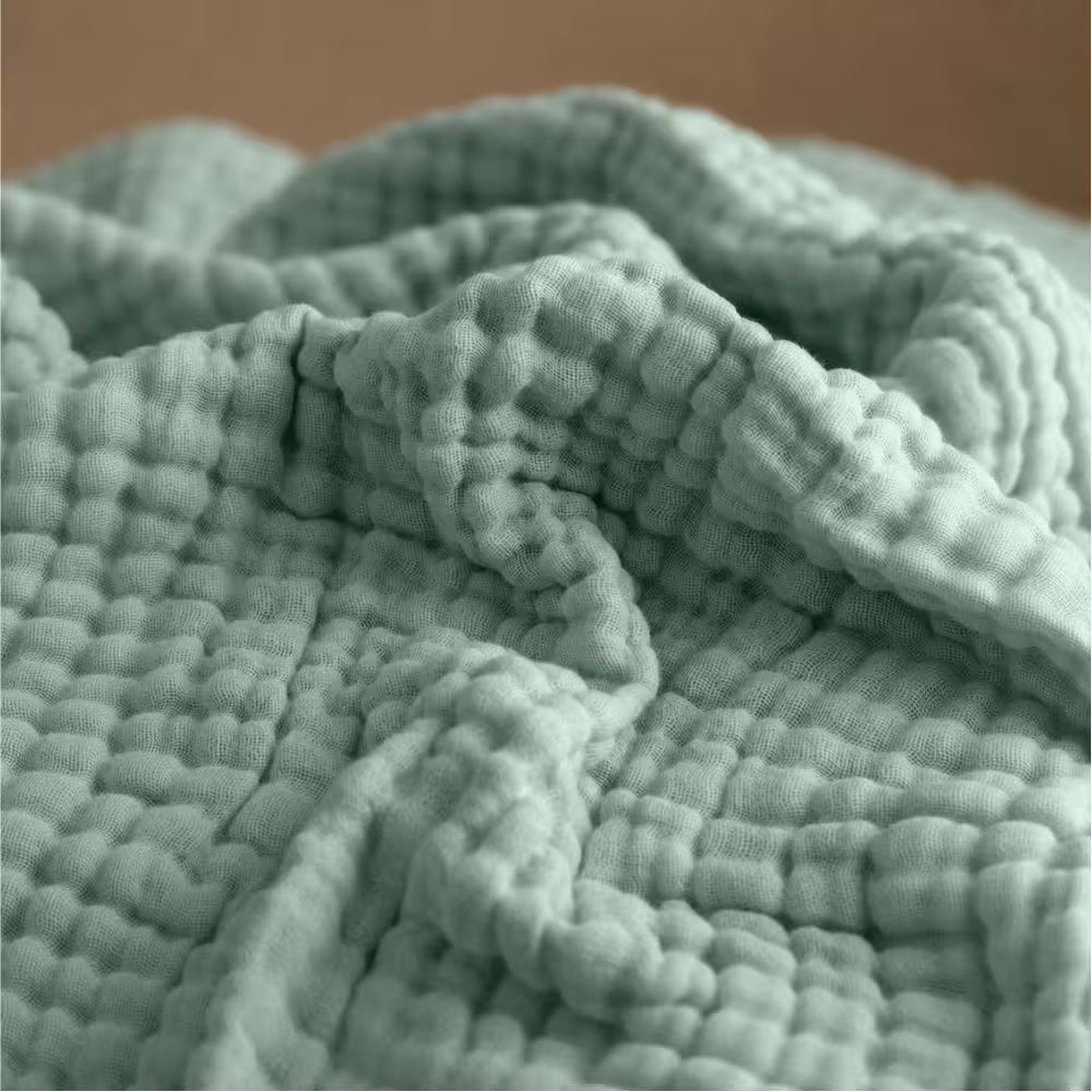 Die Musselin Decke – 100% Musselin Baumwolle (1+1 GRATIS)